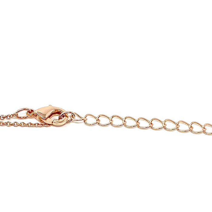 Hoop Disc Long Gold Plated Necklace 2