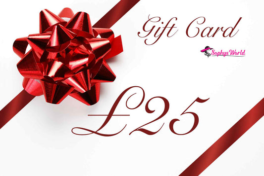 sophysworld Gift Card £25