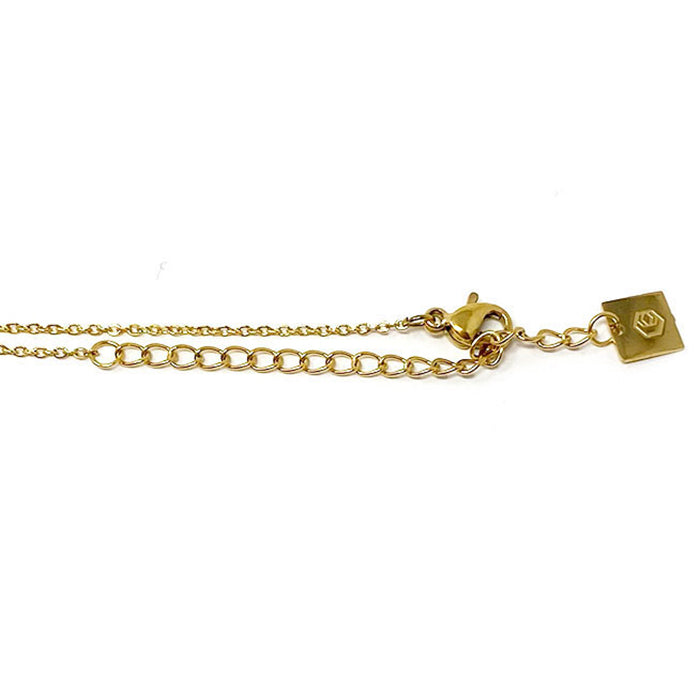 Rose Gold Plated Cubic Zirconia Pendant Necklace 2